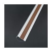 Schodová hrana vŕtaná so samolepiacou krycou páskou 53x30 mm