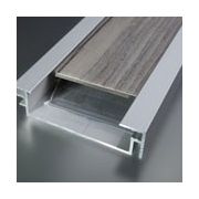 Soklový profil s vložkou 60x15 mm