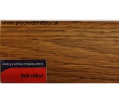 Dub robur Schodová hrana samolepiaca 24,5x10 mm, dĺžka 90 cm