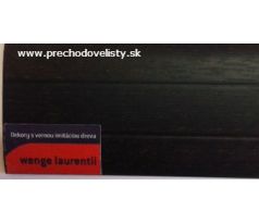 Wenge laurentii Schodová hrana samolepiaca 24,5x10 mm, dĺžka 90 cm