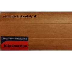 Jelša Domestica Schodový profil 35x20 mm, hrúbka 8 mm, dĺžka 270 cm