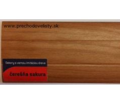 Čerešňa Sakura Schodový profil 35x20 mm, hrúbka 8 mm, dĺžka 270 cm