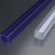 Trubica pre LED svetlá, 10x10 mm, akrylát, farba transparentná, dĺžka 200 cm